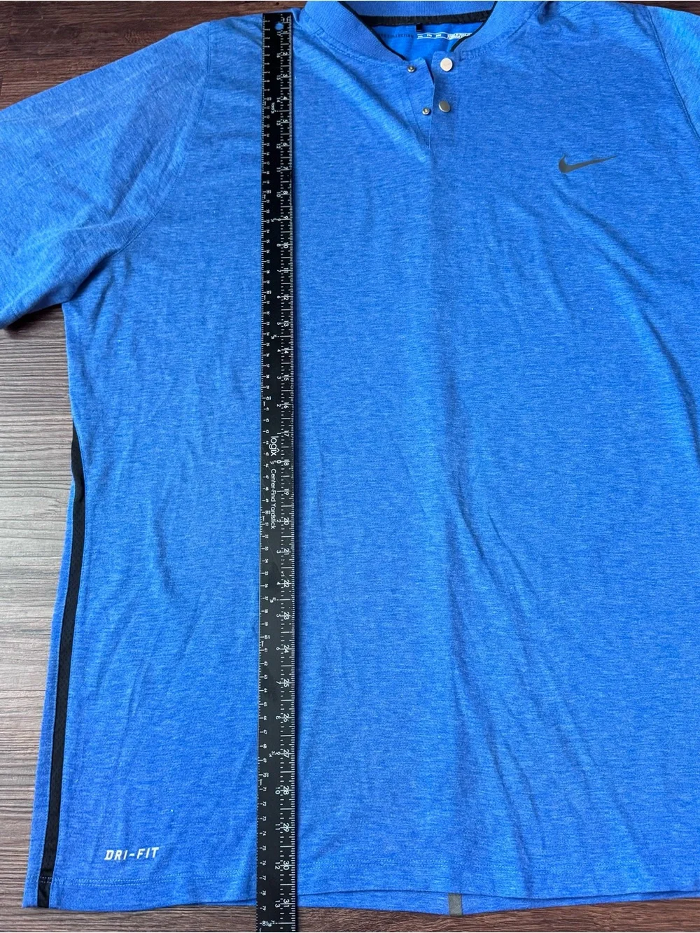 Nike Tiger Woods Velocity Max Blade Polo 726187 480 Heather Royal Blue 2XL Golf